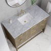Emmeline 48" (Vanity Only Pricing) in Pebble Oak